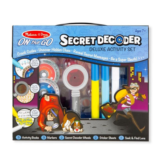 Melissa & Doug - M&D Secret Decoder Deluxe Activity Set - Playful Panda
